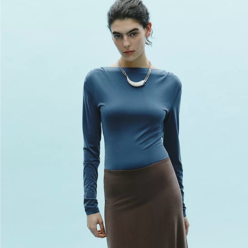 Zara Open Back Bodysuit